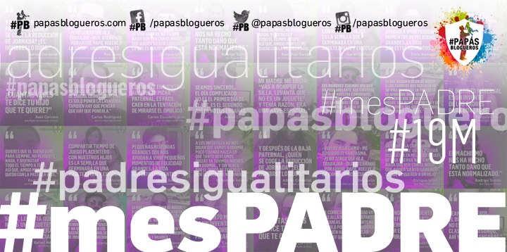 Cartel de la campaña #mesPADRE